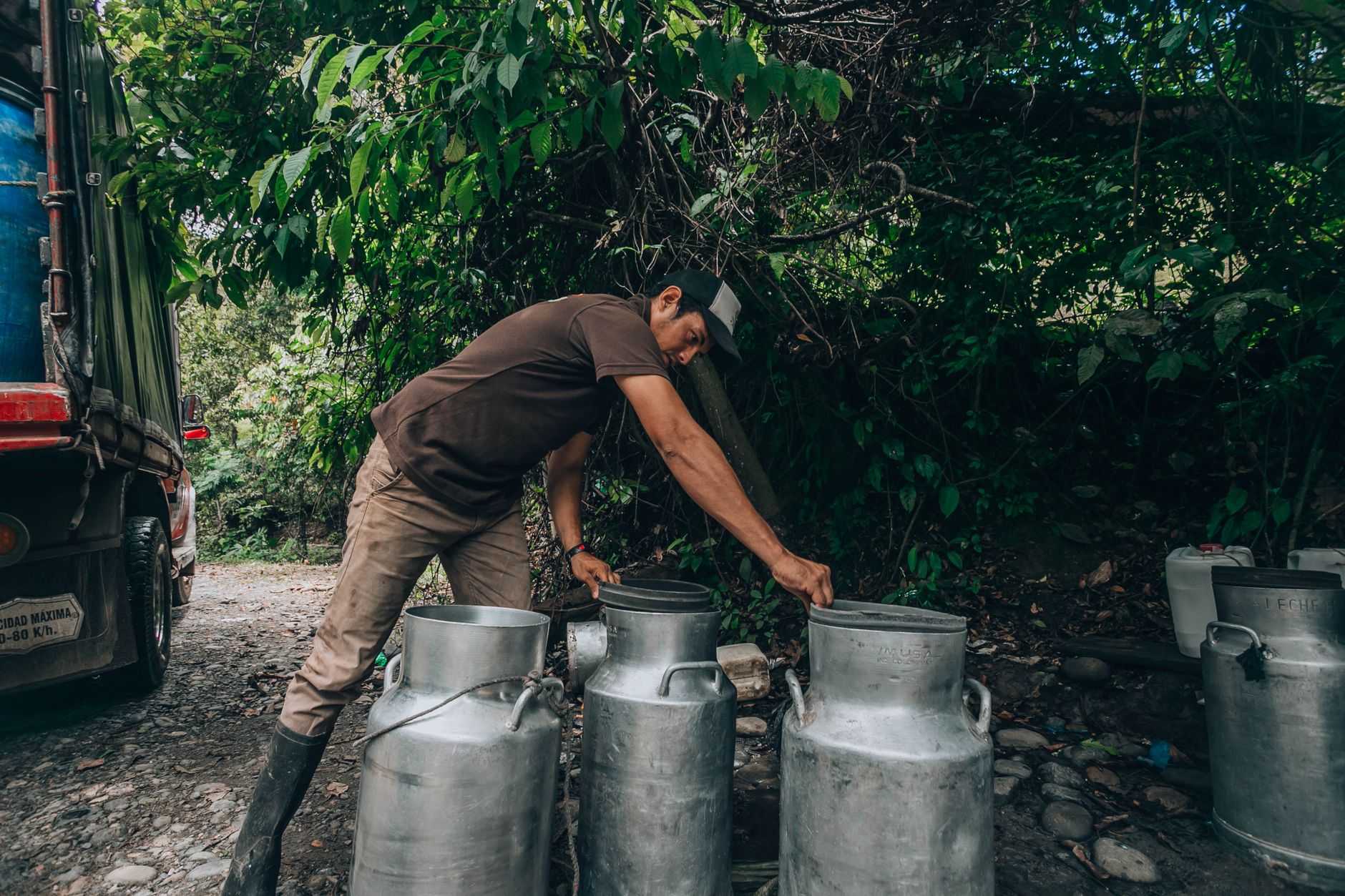 Conserver et filtrer l'eau potable sur une petite ferme